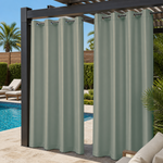 Pool Curtains With Grommets Top, Waterproof Pool Curtains, Grommets Top Pool Curtains, 1 Pcs