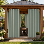 Gazebo Curtains With Grommets Top, Waterproof Gazebo Curtains, Grommets Top Gazebo Curtains, 1 Pcs