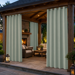 Pavilion Curtains With Grommets Top, Waterproof Pavilion Curtains, Grommets Top Pavilion Curtains, 1 Pcs