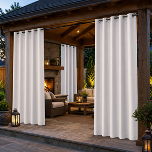 Pavilion Curtains With Grommets Top, Waterproof Pavilion Curtains, Grommets Top Pavilion Curtains, 1 Pcs