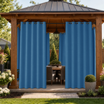 Gazebo Curtains With Grommets Top, Waterproof Gazebo Curtains, Grommets Top Gazebo Curtains, 1 Pcs