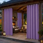 Pavilion Curtains With Grommets Top, Waterproof Pavilion Curtains, Grommets Top Pavilion Curtains, 1 Pcs
