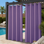 Pool Curtains With Grommets Top, Waterproof Pool Curtains, Grommets Top Pool Curtains, 1 Pcs