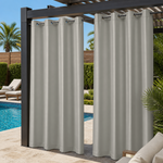 Pool Curtains With Grommets Top, Waterproof Pool Curtains, Grommets Top Pool Curtains, 1 Pcs