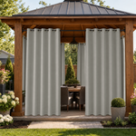 Gazebo Curtains With Grommets Top, Waterproof Gazebo Curtains, Grommets Top Gazebo Curtains, 1 Pcs