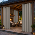 Pavilion Curtains With Grommets Top, Waterproof Pavilion Curtains, Grommets Top Pavilion Curtains, 1 Pcs
