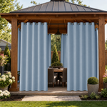 Gazebo Curtains With Grommets Top, Waterproof Gazebo Curtains, Grommets Top Gazebo Curtains, 1 Pcs