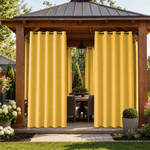 Gazebo Curtains With Grommets Top, Waterproof Gazebo Curtains, Grommets Top Gazebo Curtains, 1 Pcs