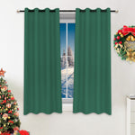 Indoor Grommet Top Curtains, Christmas Curtains, Red or Green Curtains, Indoor Christmas Red Curtains,1 Pcs