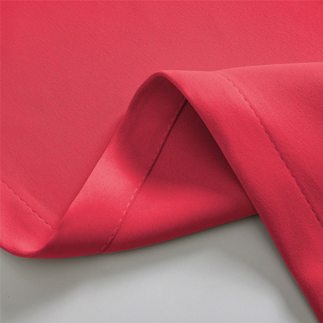 Indoor Grommet Top Curtains, Christmas Curtains, Red or Green Curtains, Indoor Christmas Red Curtains,1 Pcs