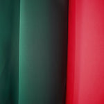 Indoor Grommet Top Curtains, Christmas Curtains, Red & Green Stitching Color Curtains, Indoor Christmas Curtains,2 Pcs