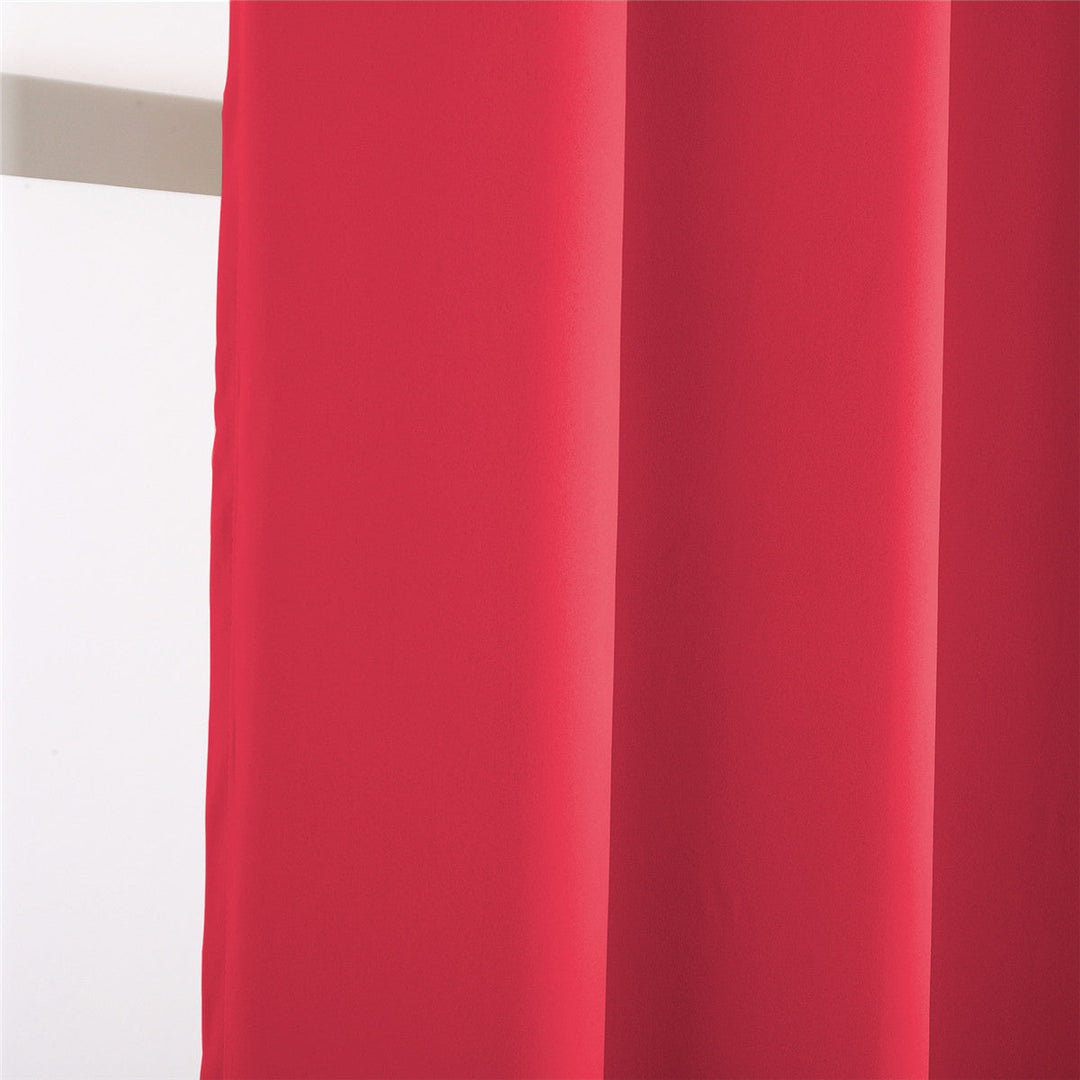 Indoor Grommet Top Curtains, Christmas Curtains, Red or Green Curtains, Indoor Christmas Red Curtains,1 Pcs