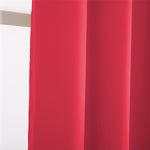 Indoor Grommet Top Curtains, Christmas Curtains, Red or Green Curtains, Indoor Christmas Red Curtains,1 Pcs