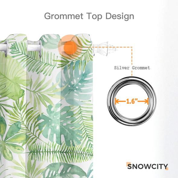 Custom Photo Print Outdoor Curtains, Each piece has the same pattern 1 Pcs