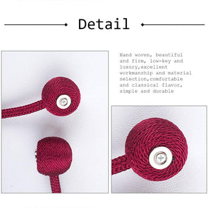 Magnetic Curtain Tiebacks, 1 PCS
