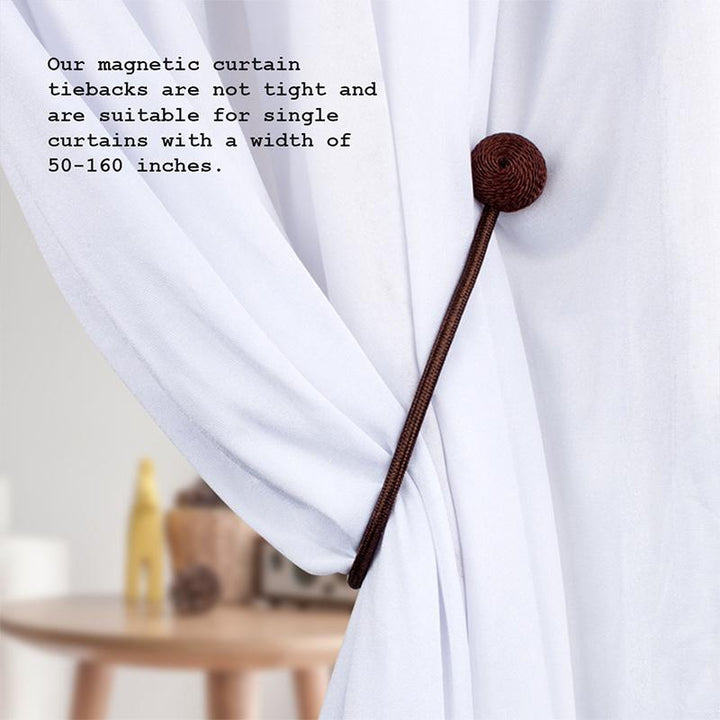 Magnetic Curtain Tiebacks, 1 PCS