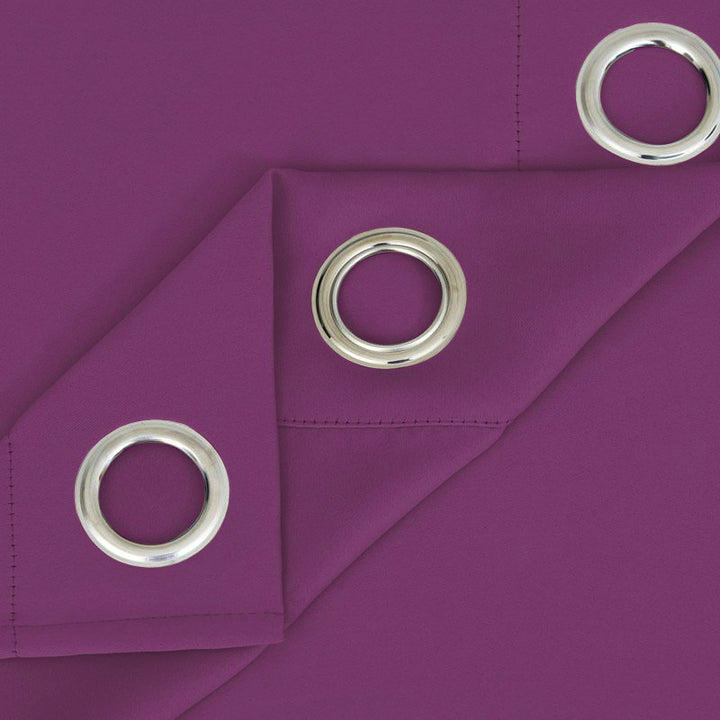 Suchoutdoor Outdoor Waterproof Curtains, Grommet Top Silver, for Porch/Pavilion/Patio, 1 Panel