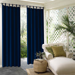 Suchoutdoor Outdoor Waterproof Curtains, Tab Top, for Porch/Pavilion/Patio, 1 Panel