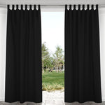 Suchoutdoor Outdoor Waterproof Curtains, Velcro Tab Top, for Porch/Pavilion/Patio, 1 Panel