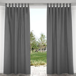 Suchoutdoor Outdoor Waterproof Curtains, Velcro Tab Top, for Porch/Pavilion/Patio, 1 Panel