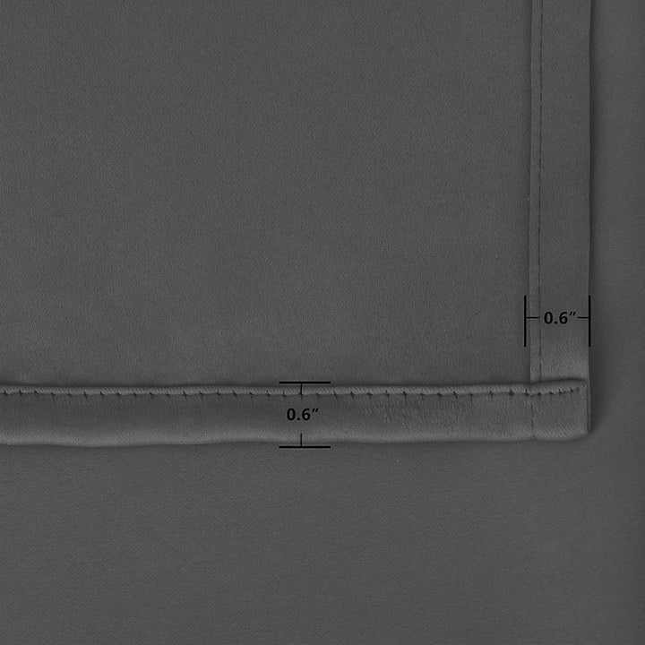 Suchoutdoor Outdoor Waterproof Curtains, Top Bottom Grommet, for Porch/Pavilion/Patio, 1 Panel