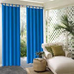 Suchoutdoor Outdoor Waterproof Curtains, Tab Top, for Porch/Pavilion/Patio, 1 Panel