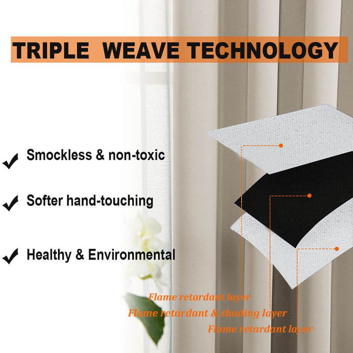 Suchoutdoor Flame Retardant Curtains, Grommet Top Silver, for Schools/Hospitals/Houses, 1 Panel