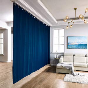 Curtain Track, Wall Mount Curtain Track, Room Divider Ceiling Track, Large Size, White