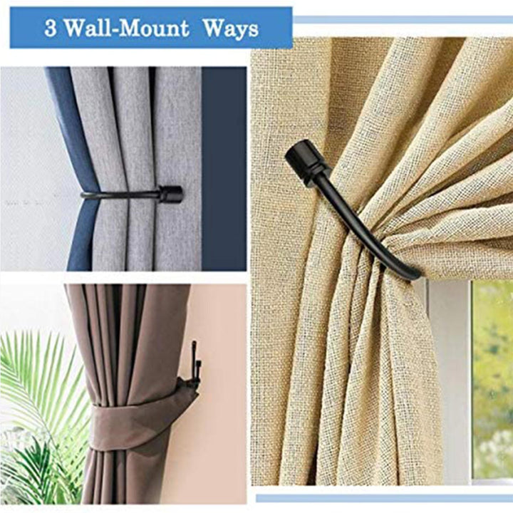 Decorative Curtain Drapery Holdback, 2 PCS one set