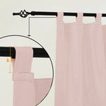 Suchoutdoor Outdoor Waterproof Curtains, Tab Top, for Porch/Pavilion/Patio, 1 Panel