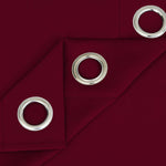 Suchoutdoor Outdoor Waterproof Curtains, Grommet Top Silver, for Porch/Pavilion/Patio, 1 Panel