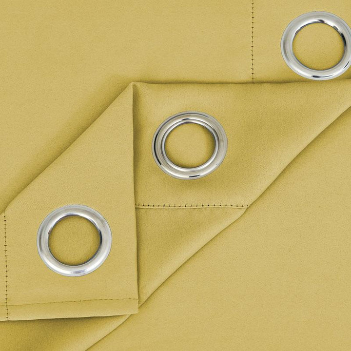Suchoutdoor Outdoor Waterproof Curtains, Grommet Top Silver, for Porch/Pavilion/Patio, 1 Panel