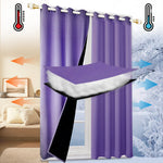 Outdoor Cold Proof Curtains to Reduce Noise Insulation Blackout, Cold Proof Outdoor Curtains