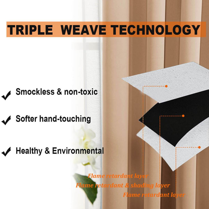 Suchoutdoor Flame Retardant Curtains, Grommet Top Silver, for Schools/Hospitals/Houses, 1 Panel