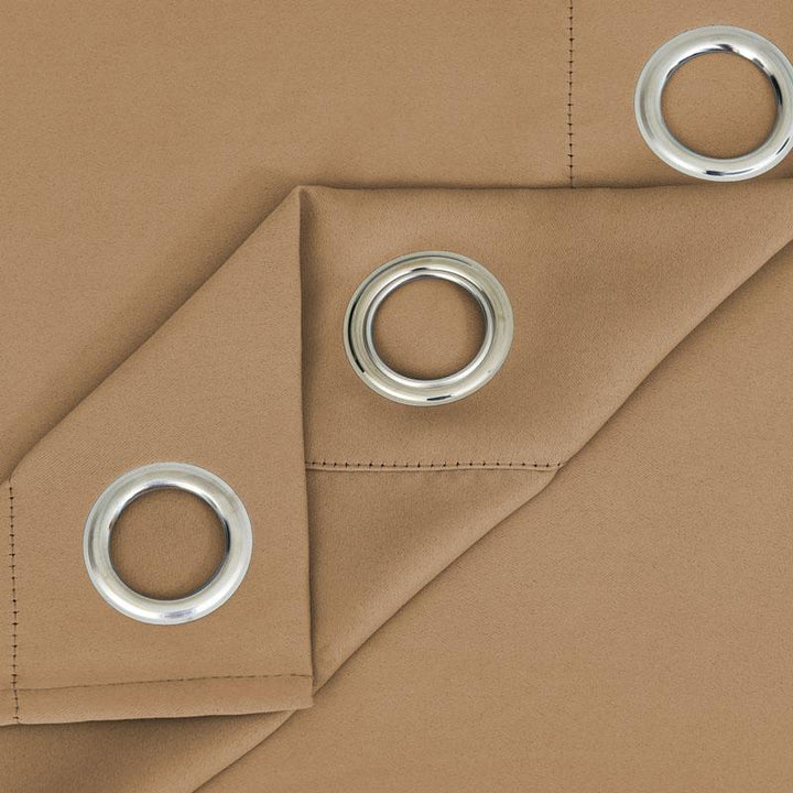 Suchoutdoor Outdoor Waterproof Curtains, Grommet Top Silver, for Porch/Pavilion/Patio, 1 Panel