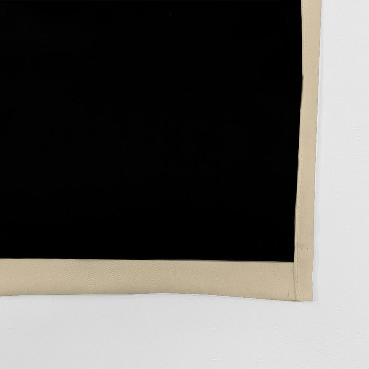 100% Blackout Sound Insulation Room Window &amp; Patio Curtain Panels, 1 Pcs