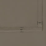 Suchoutdoor Outdoor Waterproof Curtains, Grommet Top Silver, for Porch/Pavilion/Patio, 1 Panel