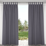 Suchoutdoor Outdoor Waterproof Curtains, Velcro Tab Top, for Porch/Pavilion/Patio, 1 Panel