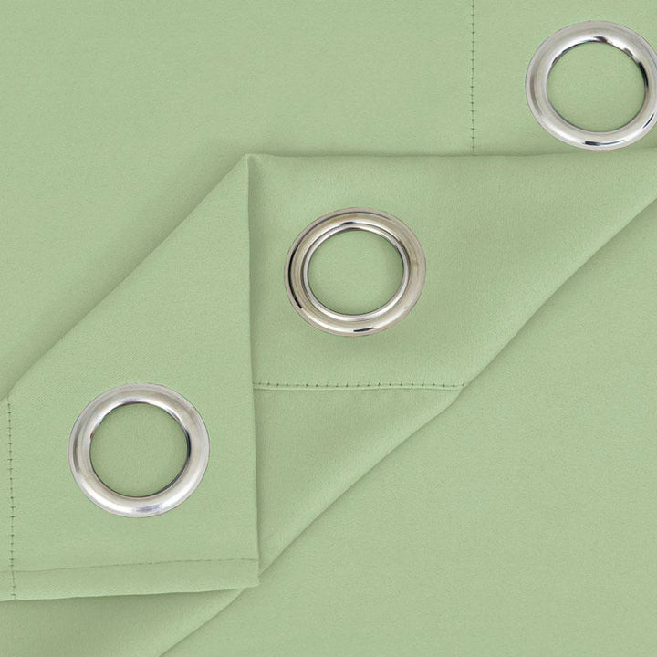 Suchoutdoor Outdoor Waterproof Curtains, Grommet Top Silver, for Porch/Pavilion/Patio, 1 Panel