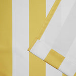 Striped Outdoor Waterproof Grommet Top Curtains, 1 Panel