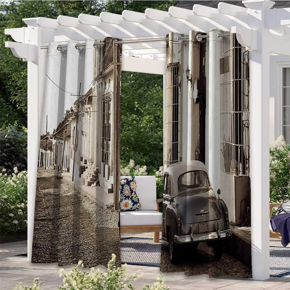 Custom Photo Print Outdoor Curtains, Use one picture for two piece curtains, minimum 2 pcs