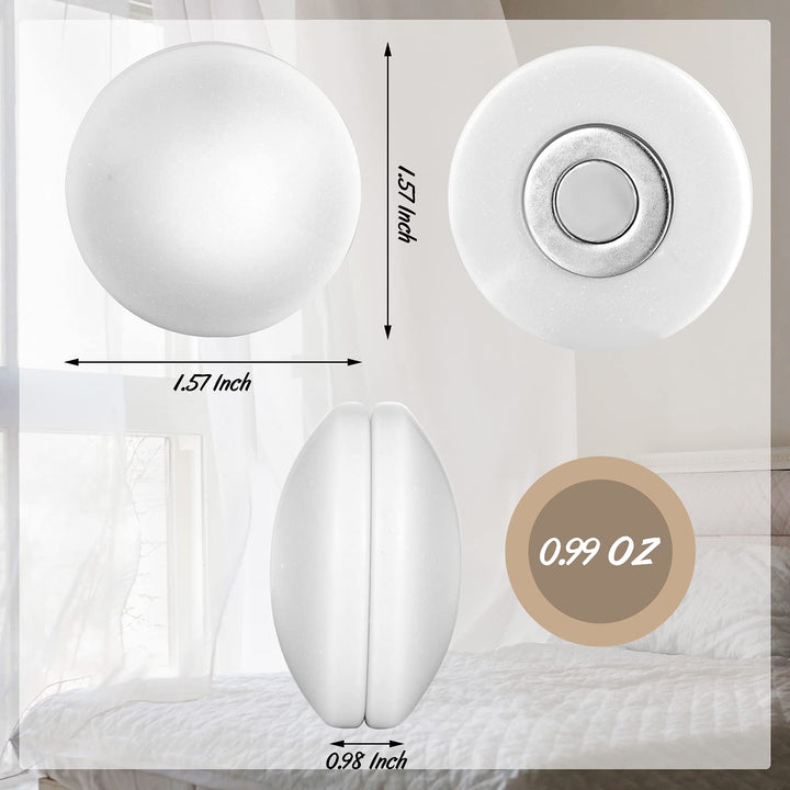 Magnetic Curtain Weights Drapery Weights Magnet Window Curtain Pendant Weights to Stop from Being Blowing