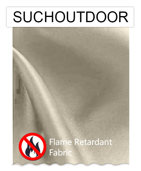 Suchoutdoor Flame Retardant Curtains Fabric Swatch 5 colors