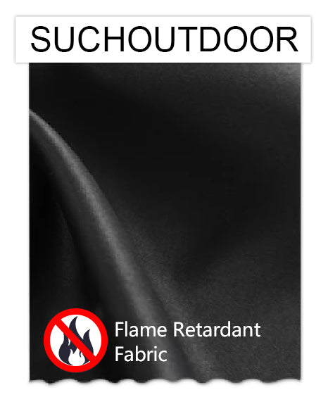 Suchoutdoor Flame Retardant Curtains Fabric Swatch 5 colors