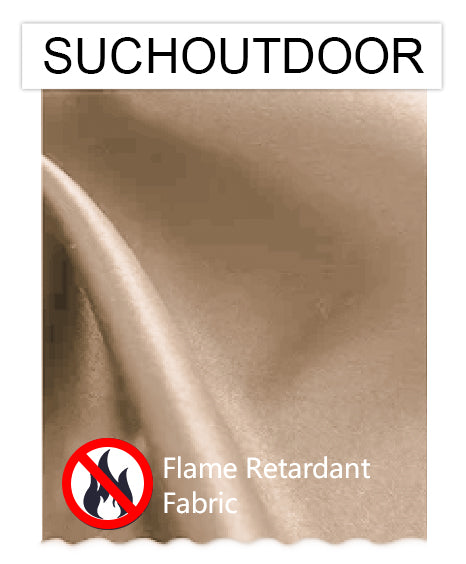 Suchoutdoor Flame Retardant Curtains Fabric Swatch 5 colors