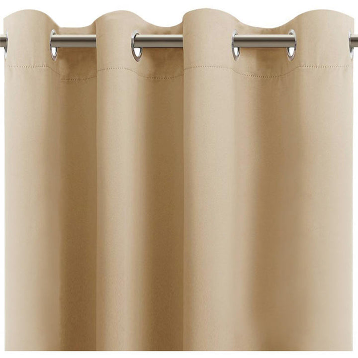 100% Blackout Sound Insulation Room Window &amp; Patio Curtain Panels, 1 Pcs