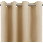 100% Blackout Sound Insulation Room Window & Patio Curtain Panels, 1 Pcs