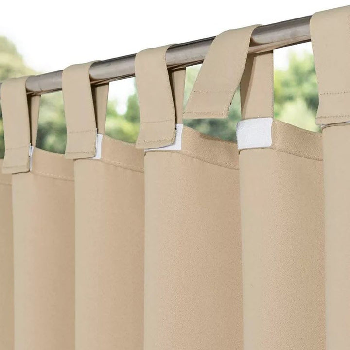 100% Blackout Sound Insulation Room Window &amp; Patio Curtain Panels, 1 Pcs